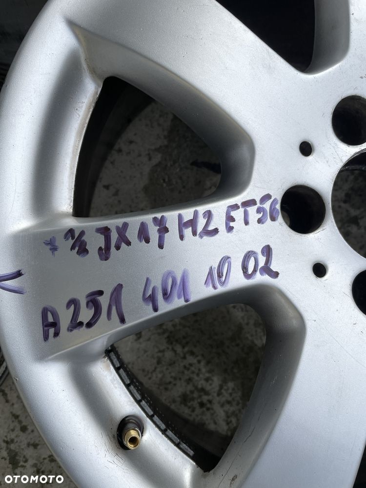 17 felga MERCEDES R 251 ML GL oryginał 2514011002 ET 56 - 2