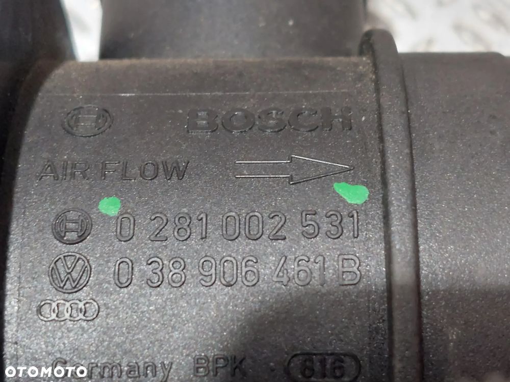 PRZEPŁYWOMIERZ SEAT LEON II 2 R2006 1,9TDI NR 0281002531 - 2