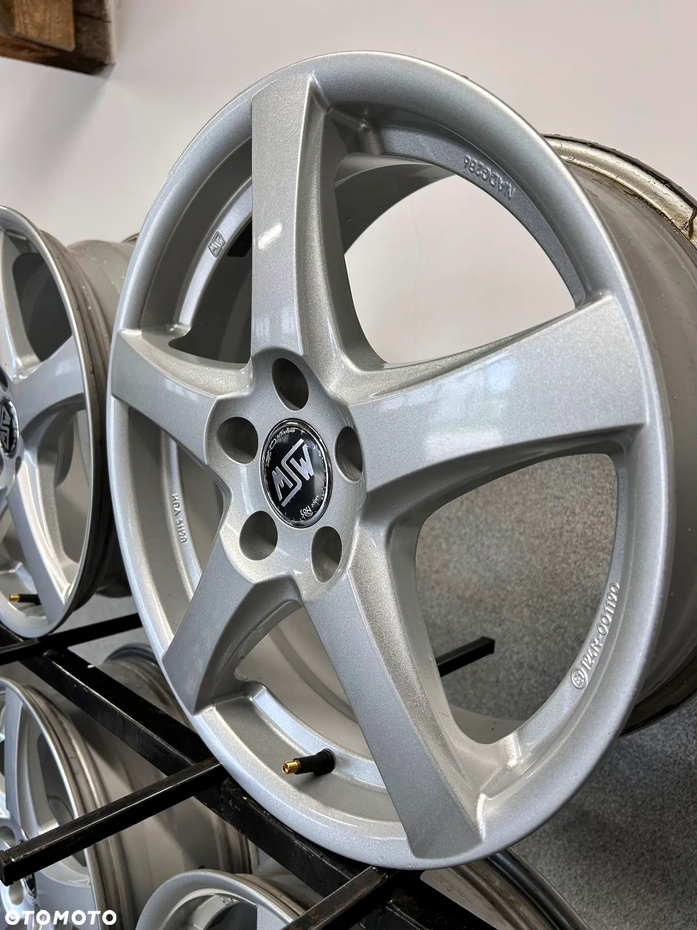 4 FELGI ALU. VW PASSAT B6,B7,B8,ARTEON,NEW BEETLE,T-ROC,ATECA,SKODA SUPERB,SEAT LEON 17'' 6,5J ET41 DESIGNED by O.Z. - 7