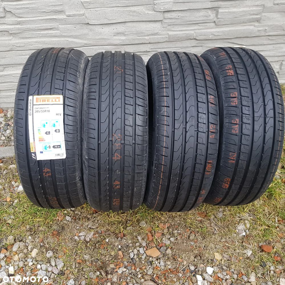 4x 205/55R16 Pirelli Cinturato P7 Komplet opon letnich Poznań - 1