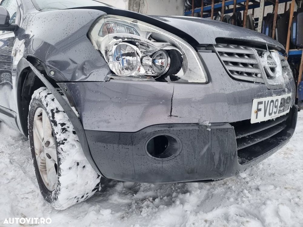 Bara fata Nissan Qashqai 2008 - 2010 GREY B52 (1455) Benzina model fara spalatoare far ... - 3