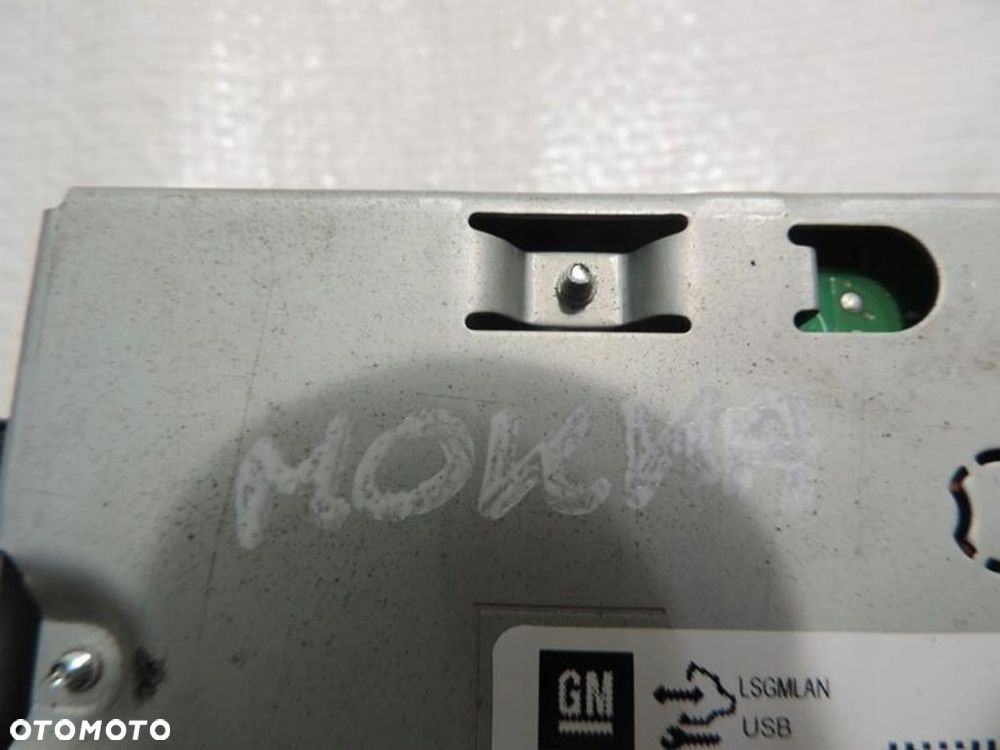 RADIO RADIOODTWARZACZ CD NAVI 950 OPEL MOKKA 84026623 42356784 1347405 - 9