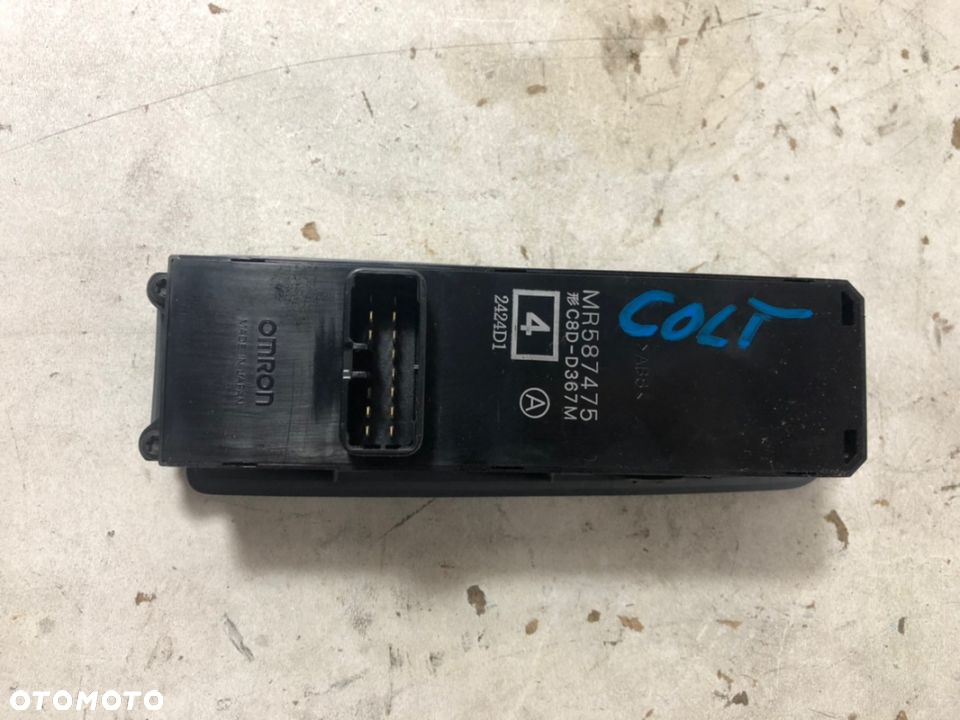 MITSUBISHI COLT Z30 PRZEŁĄCZNIK SZYB LEWY PRZEDNI MR587475 - 3