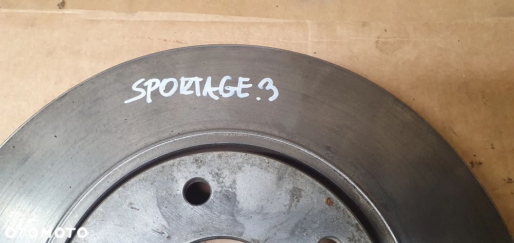 Tarcze hamulcowe przód przednie klocki 300mm Kia Sportage III 2.0 CRDI - 7