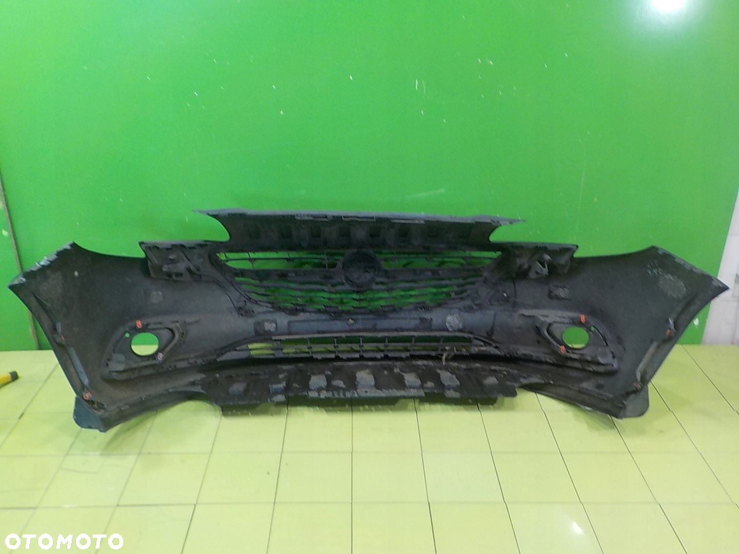 OPEL CORSA E 1.4 T 15r HB 3D zderzak przod atrapa - 7