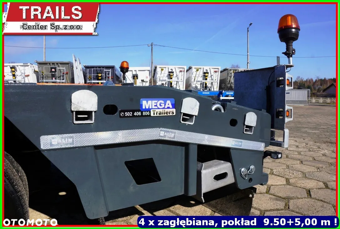 Inny Niskopodwoziowa ład. 43 T, rozciągana do 18,60 m, 4 x załębiana !!! - 22