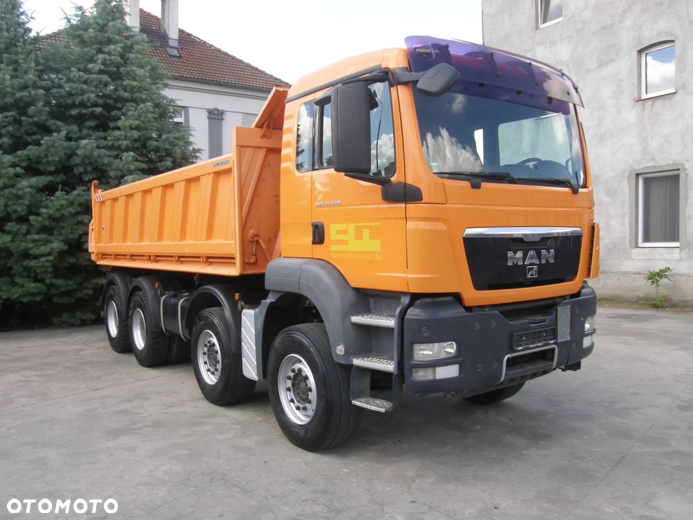 MAN TGS 41.440 8x4 470000km manual wywrotka Meiller-Kipper z Niemiec - 17
