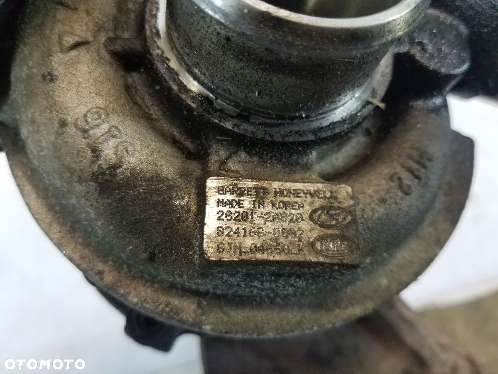 turbosprężarka hyundai i40 lift 1.7 crdi 28201-2a820 - 4