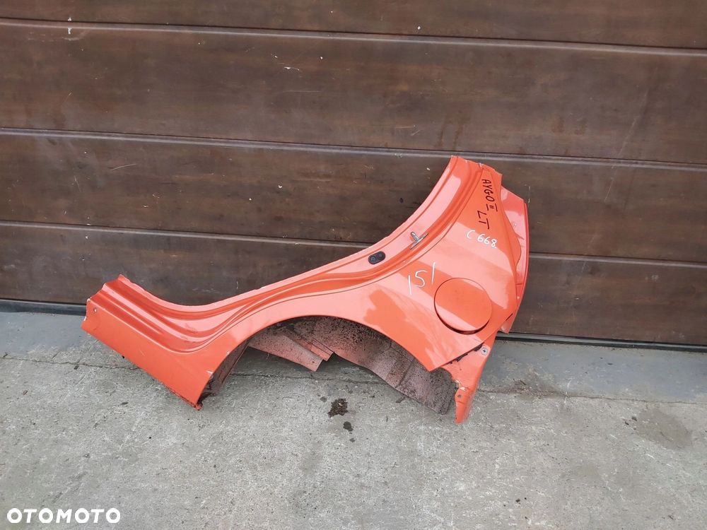 Toyota AYGO II błotnik lewy tył ćwiartka lewa tył - 1