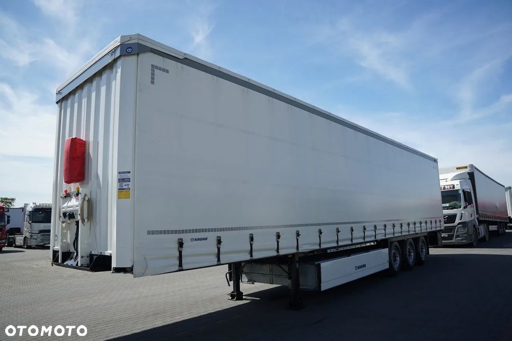 Krone FIRANKA / STANDARD / 2 OSIE PODNOSZONE / KOSZ NA PALETY / 40 TYS.KM. / 2025 ROK / - 4