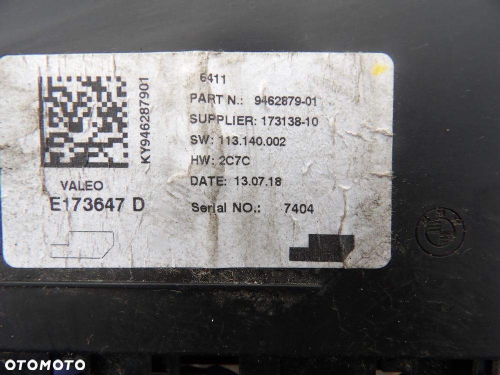 BMW - F48,X1 - MODUŁ KLIMATYZACJI - 9462879 - 2