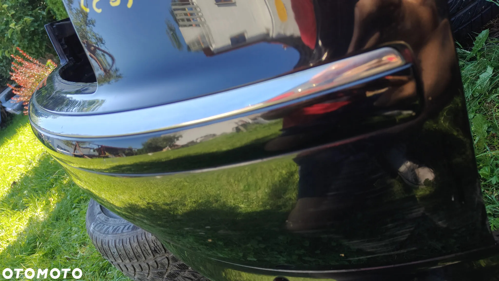 AUDI A8 D3 ZDERZAK TYLNY TYŁ Listwa Chrom - 6