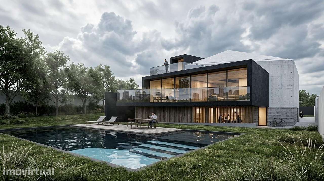 Moradia para Remodelação com Projeto Aprovado em São Félix da Marinha- - Grande imagem: 2/37