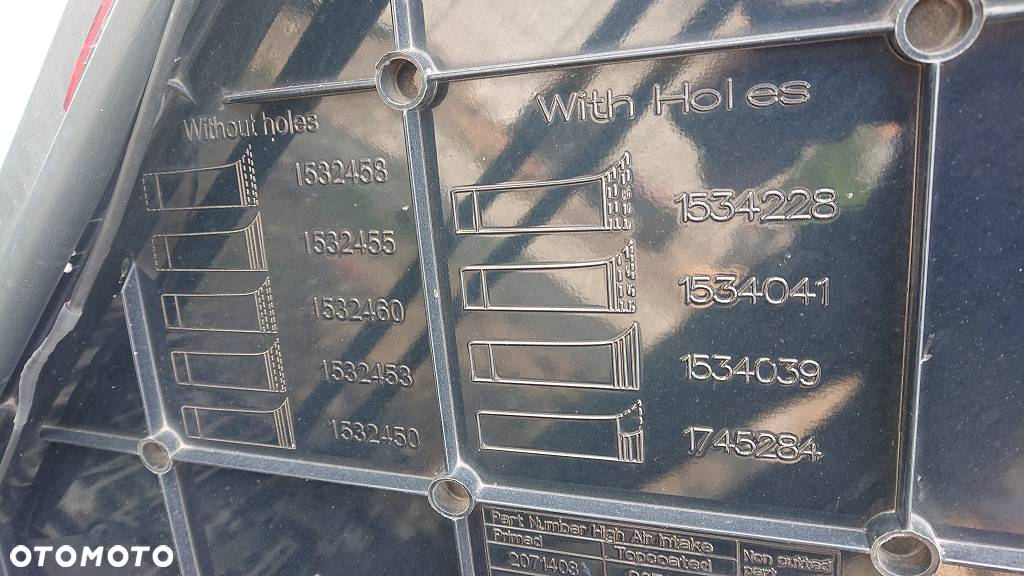 # SCANIA V8 R S XPI DC16 2015r SPOILER KABINY OWIEWKA ZAKABINOWA LEWY LEWA - 6