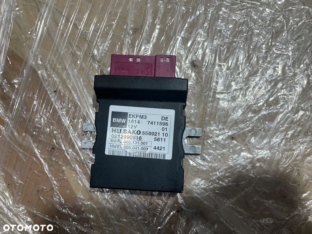 BMW F10 F20 F30 MODUŁ STEROWNIK POMPY PALIWA 7411596 - 1