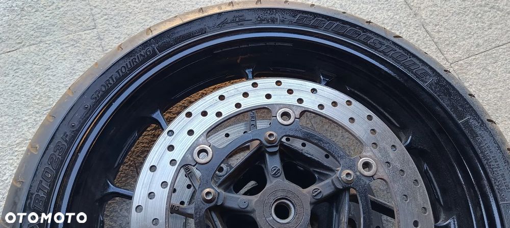 YAMAHA MT09 MT 09 FELGA PRZÓD KOŁO TARCZE HAMULCOWE - 6