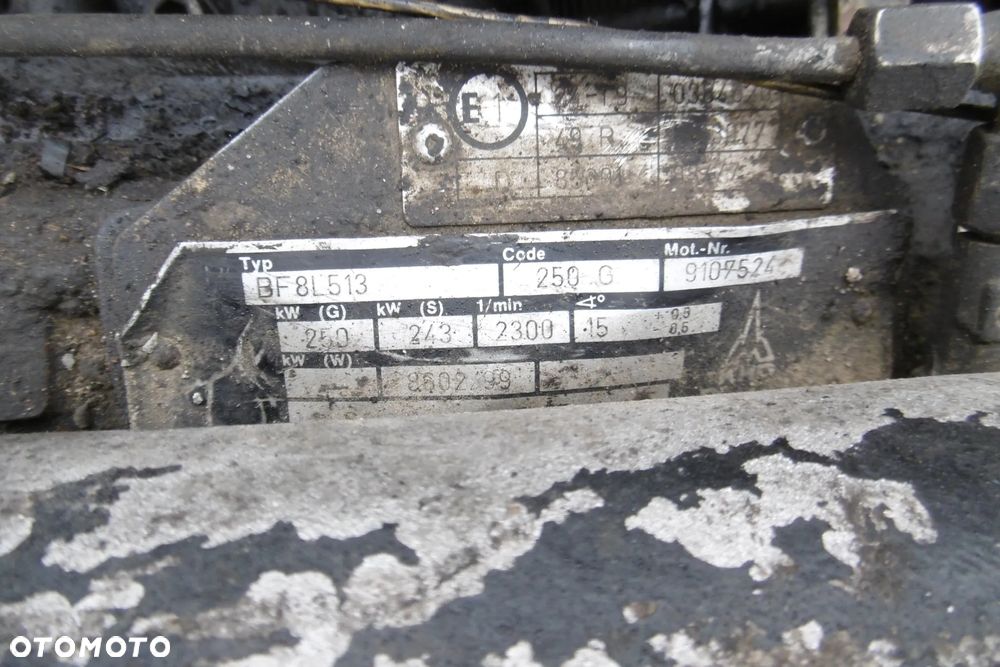 Silnik DEUTZ V8 BF8L513 na części Iveco Magirus - 5