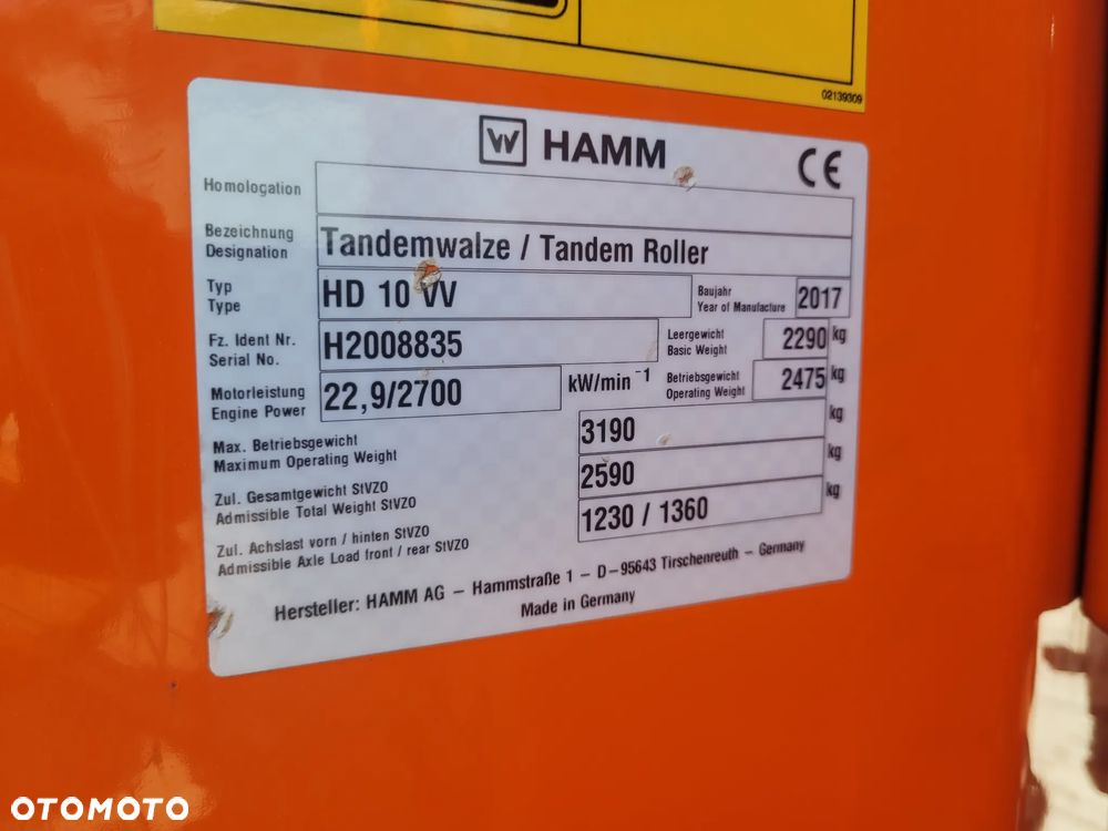 Hamm HD 10 VV - 18