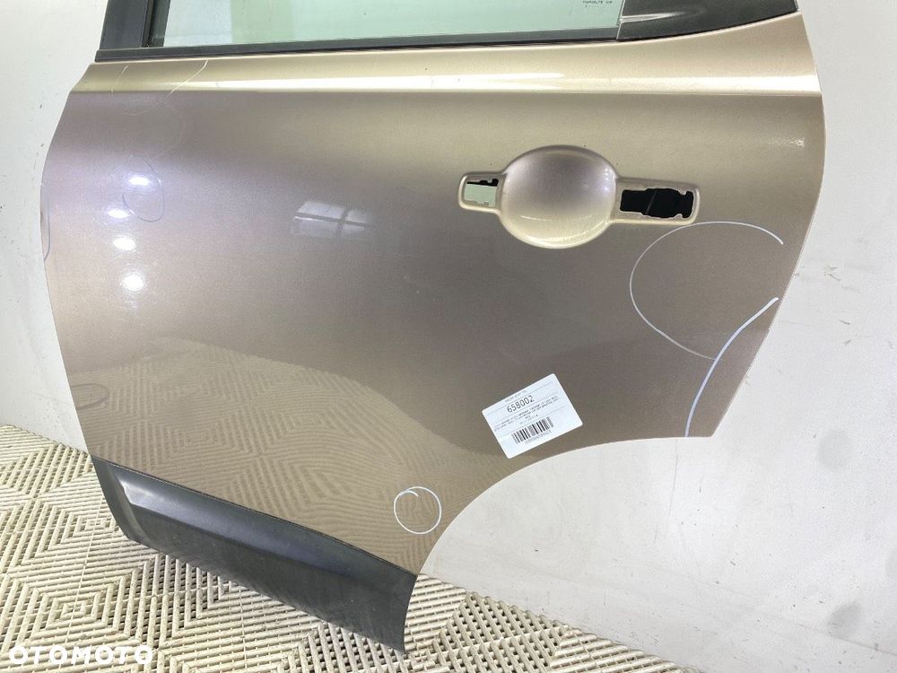 DRZWI LEWY TYŁ  NISSAN QASHQAI / QASHQAI +2 I (J10, NJ10, JJ10E) 2006 - 2014 2.0 104 kW [141 KM] - 2