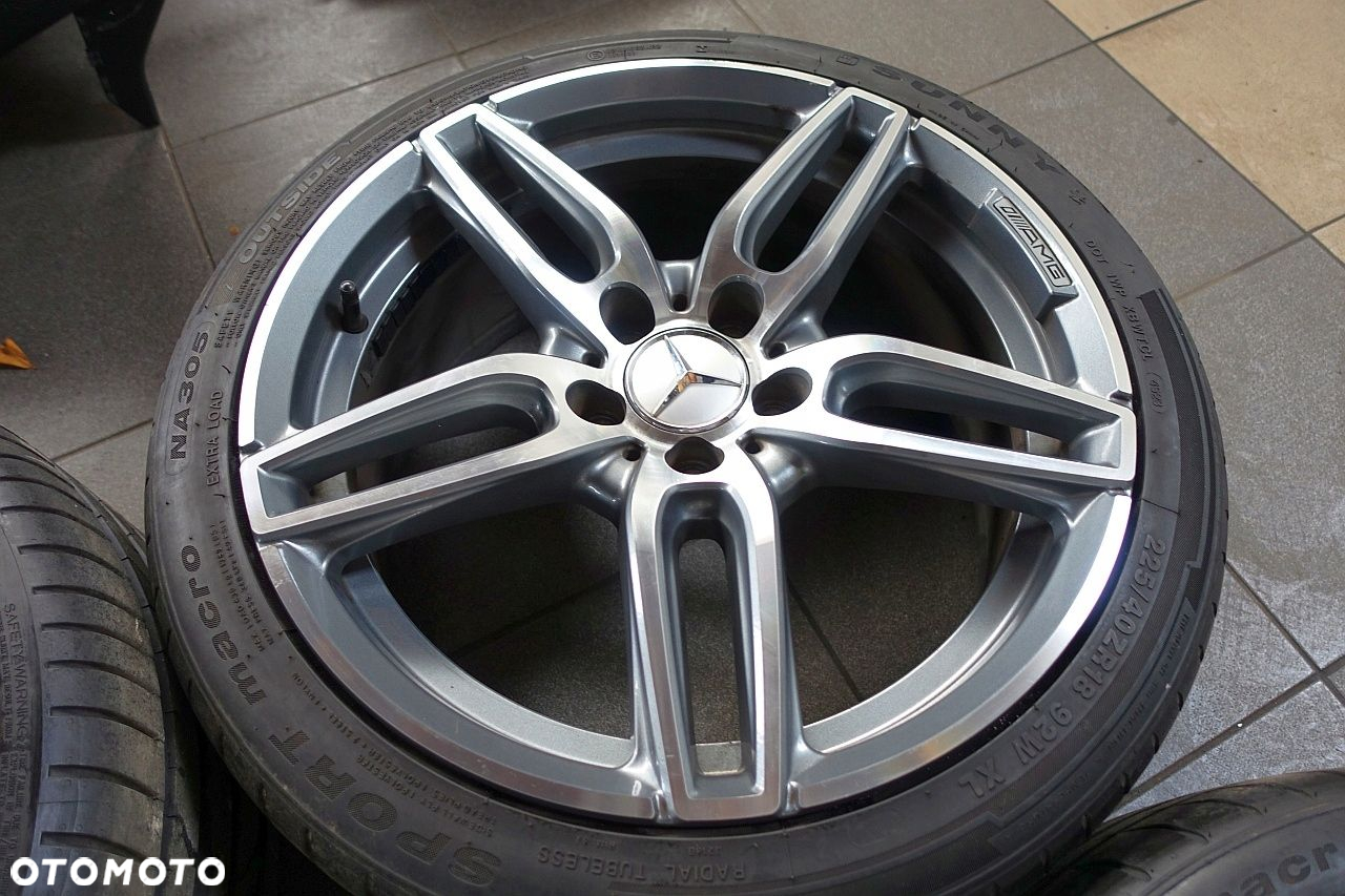 Mercedes w176 KOŁA FELGI OPONY 2024r 18 c-klasa w205 AMG 8x18 9x18 w117 CLA - 8