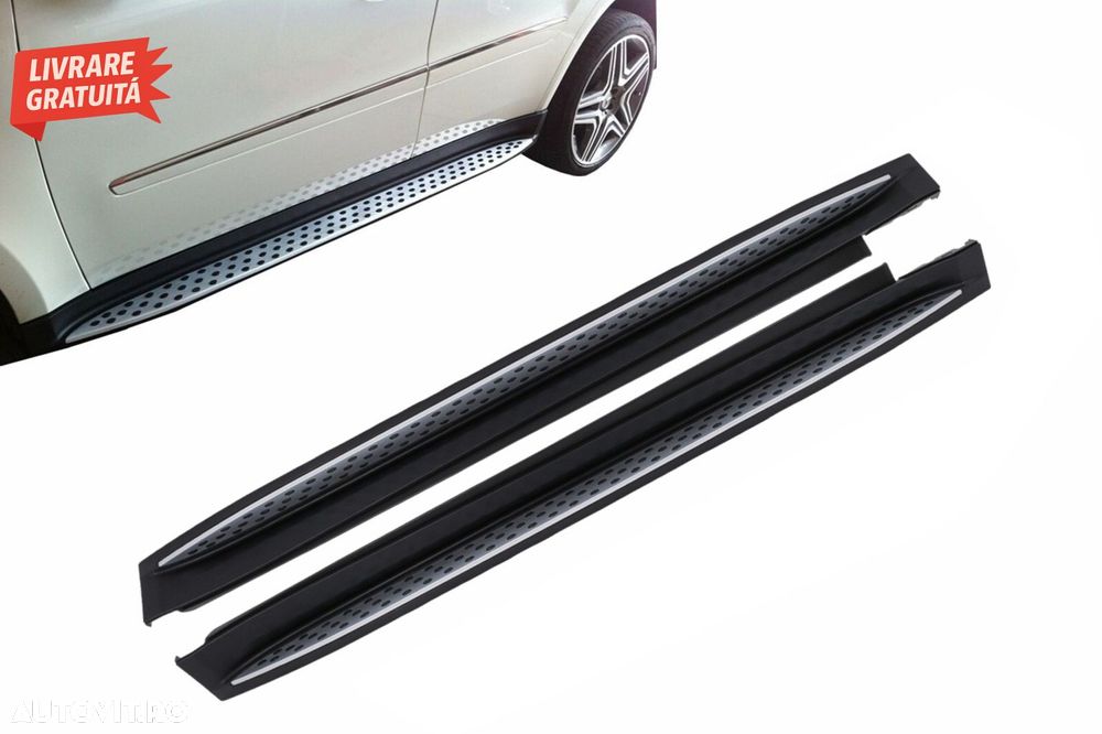 Praguri Trepte Laterale Mercedes M-Class ML W164 (2005-2011)- livrare gratuita - 14