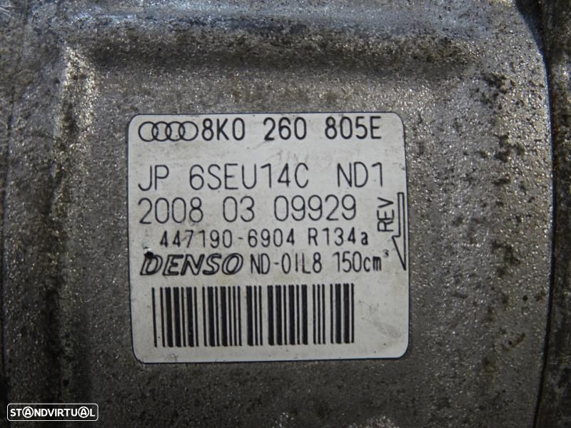 Compressor Do Ac / Ar Condicionado Audi A4 (8K2, B8)  8K0260805e / 6Se - 6