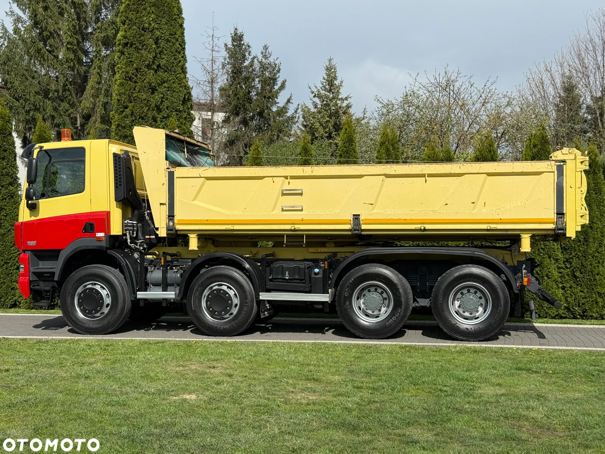 DAF CF 85.410 8X4 WYWROTKA HYDROBURTA - 6