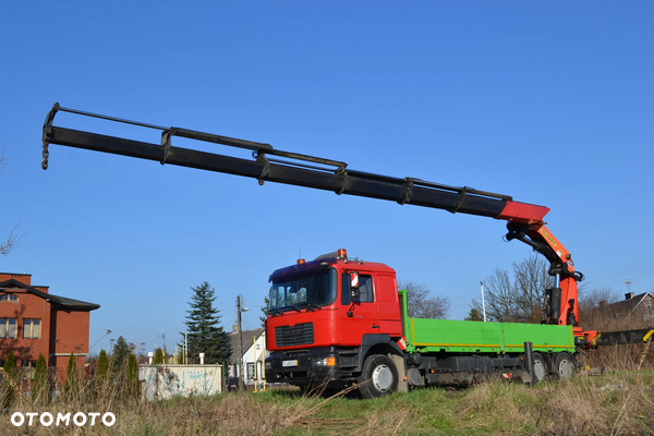 MAN PALFINGER 56002 6x4 STARE TACHO UDŻWIG 17 t RADIO