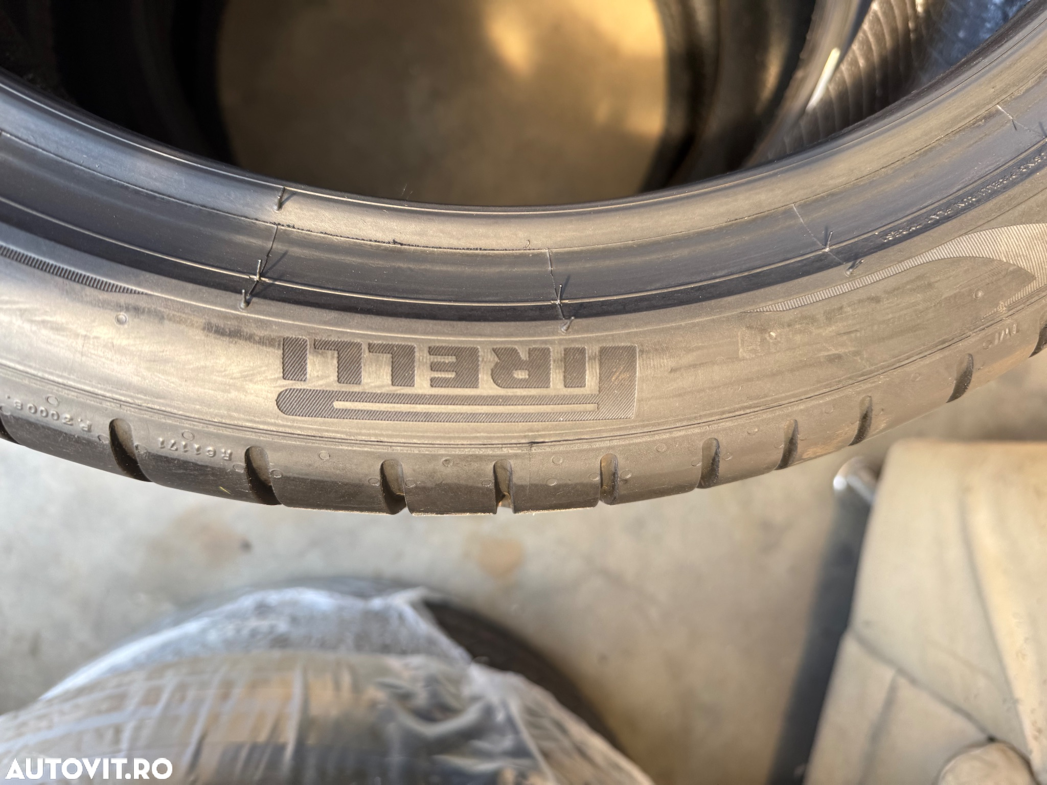 Vând set anvelope 225/40/19-255/35/19 Pirelli de vară cu runflat aproape noi - 12