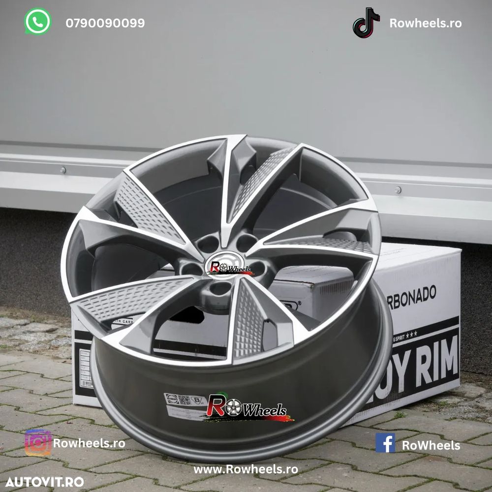Jante AUDI 21 R21 RS A5 A6 A7 A8 Q3 Q5 Q8 Black - 7
