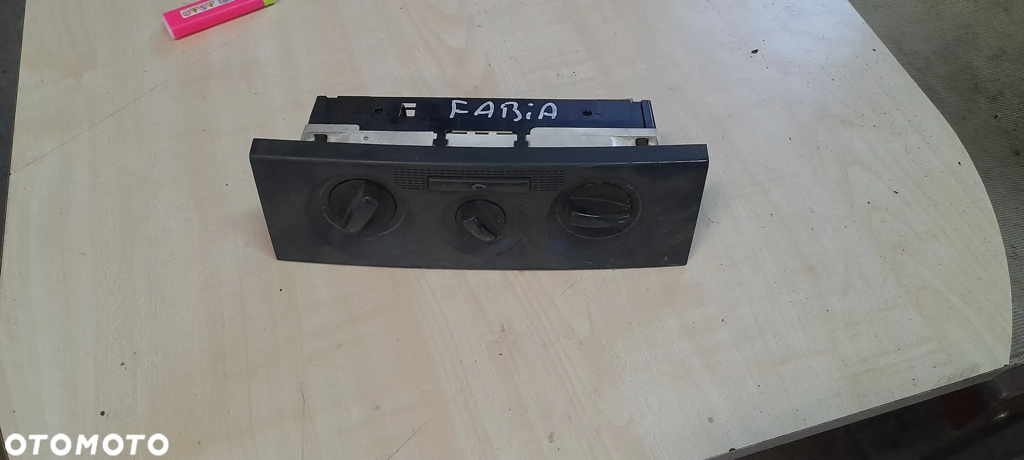 SKODA FABIA I PANEL STEROWANIA NAWIEWU - 3