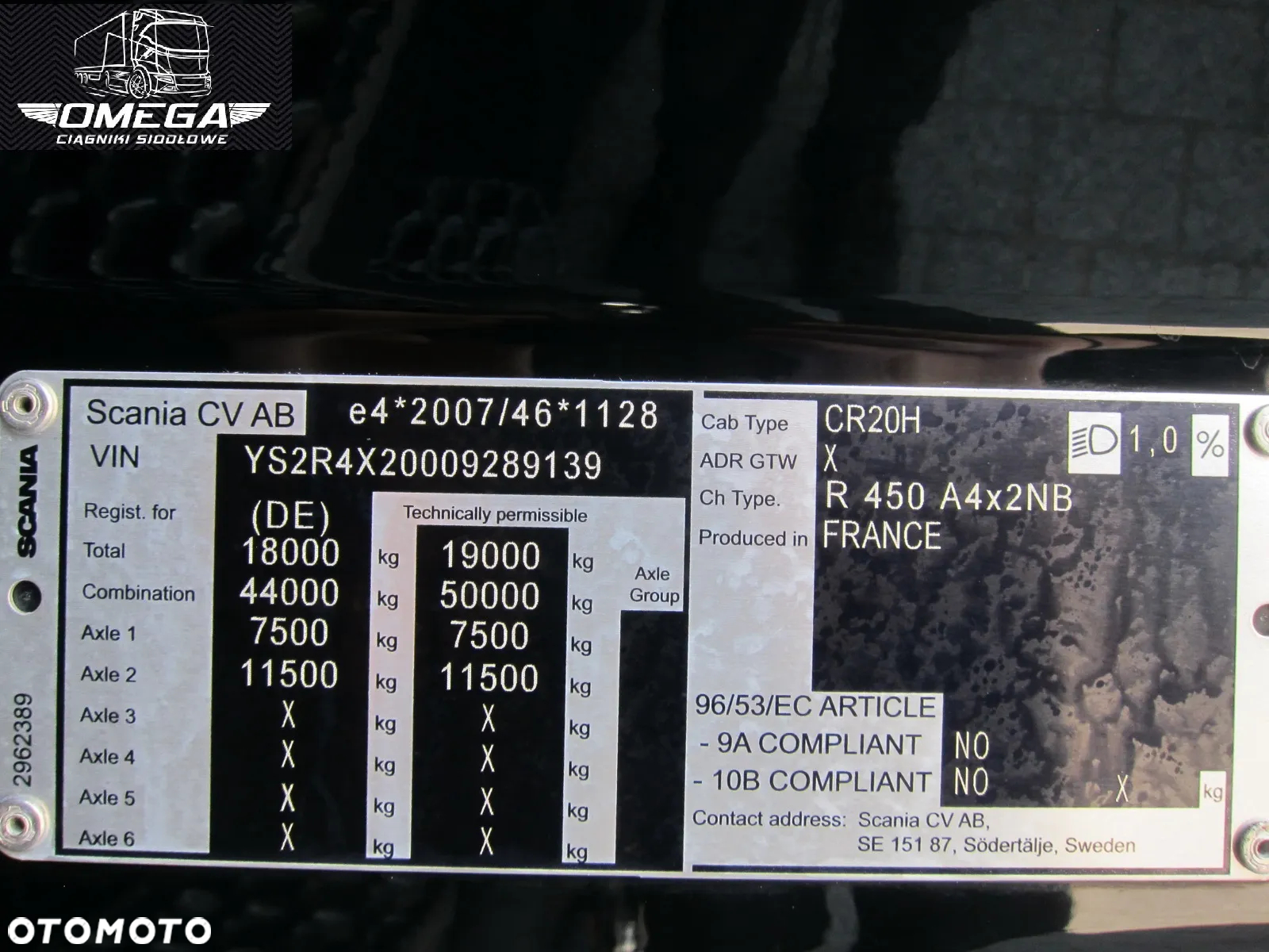 Scania R 450 // 6 x poduszka // Max Full wersja / Full LED /Spr Z Niemiec - 5