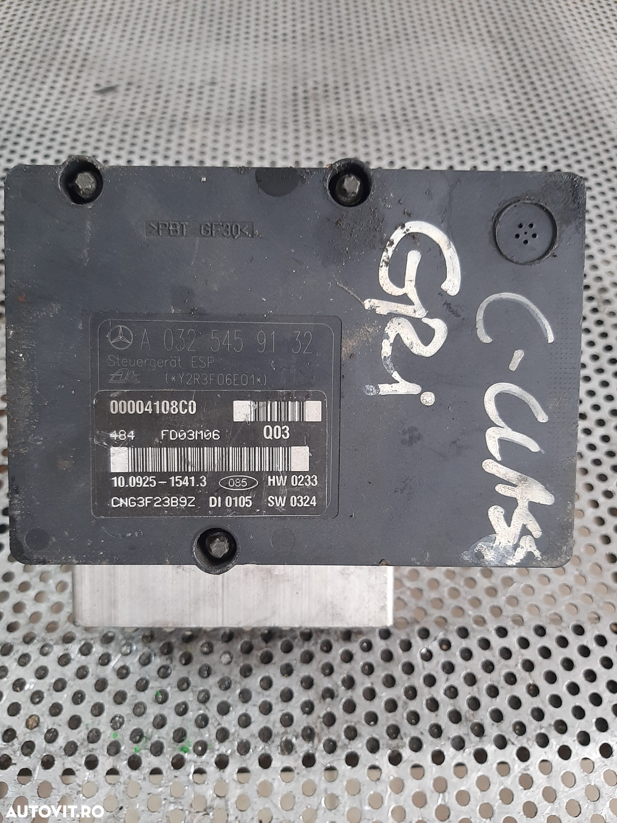 Modul Pompa Unitate ABS Mercedes C Class W203 Cod A0325459132 An 2003-2004-2005-2006-2007 Vanduta De Firma Cu Garantie - 6