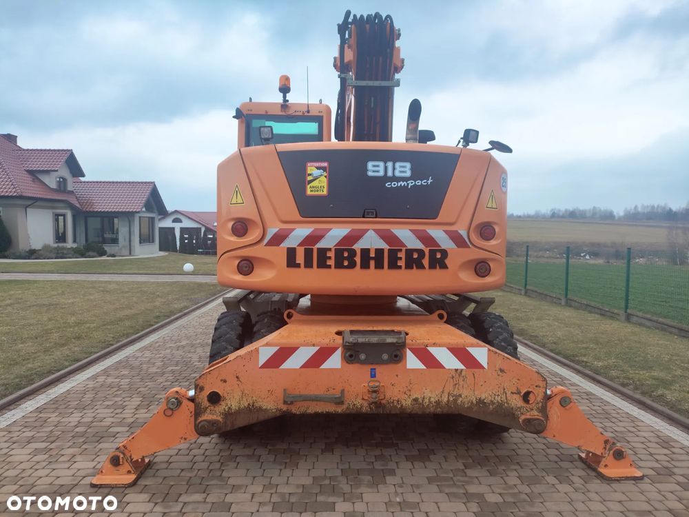 Liebherr Liebherr A 918 COMPACT / BEZ DPF I ADBLUE / SPROWADZONA / KOPARKA KOŁOWA / 10 000 MTG / KOMPLET ŁYŻEK / - 4