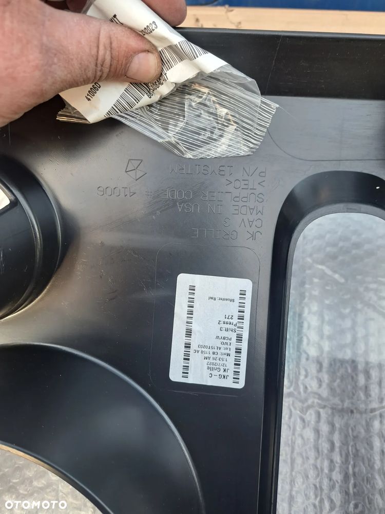 Grill Atrapa chłodnicy Jeep Wrangler JK 68046306AC K68046306AC 1BM91TRM - 12