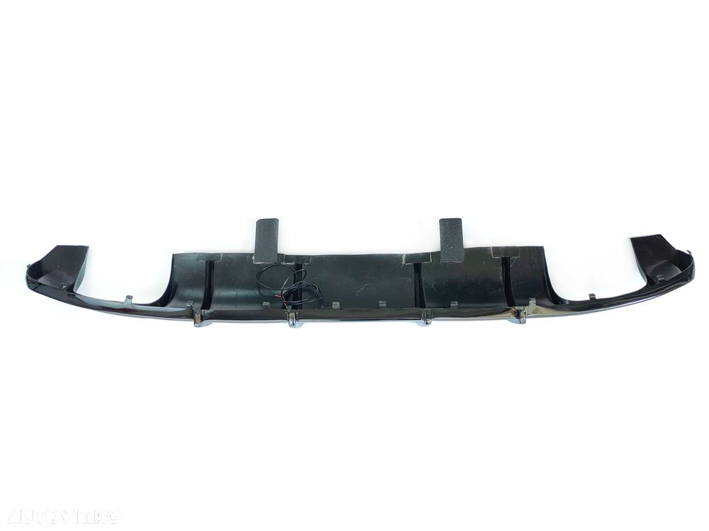 Difuzor cu LED Bara Spate SLINE AUDI A4/S4 B9, 2016-19, Evacuari Duble - 9