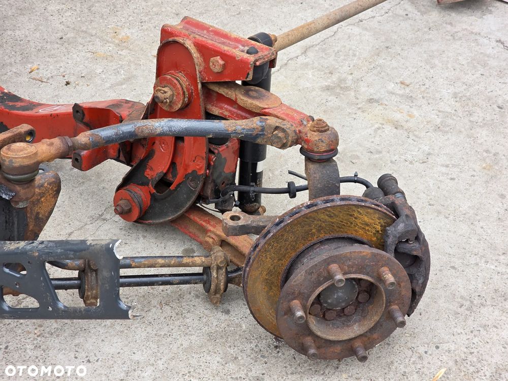 IVECO DAILY 06-14 BLIŹNIAK KOŁYSKA SANKI WÓZEK ZAWIESZENIE PRZOD TRAWERS 1L - 11