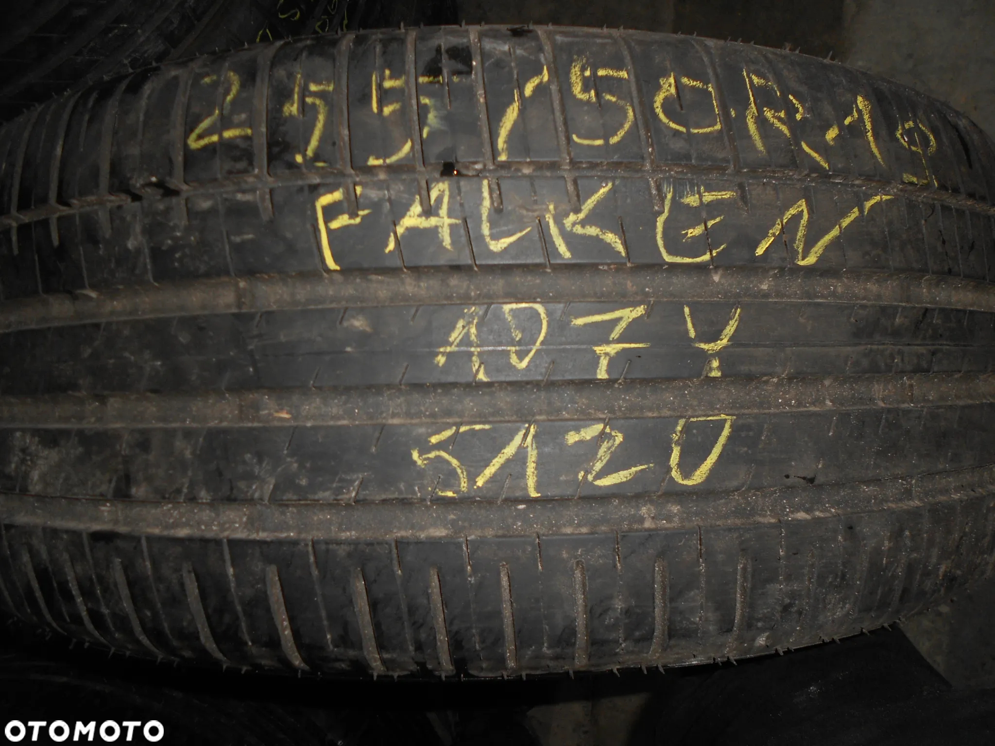 OPONY 255/50R19  FALKEN AZENIS FK510 SUV DOT 5120 7.1MM - 2