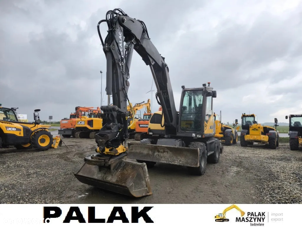 Mecalac Koparka kołowa MECALAC  714 MW +ROTATOR , 2014 rok - 3