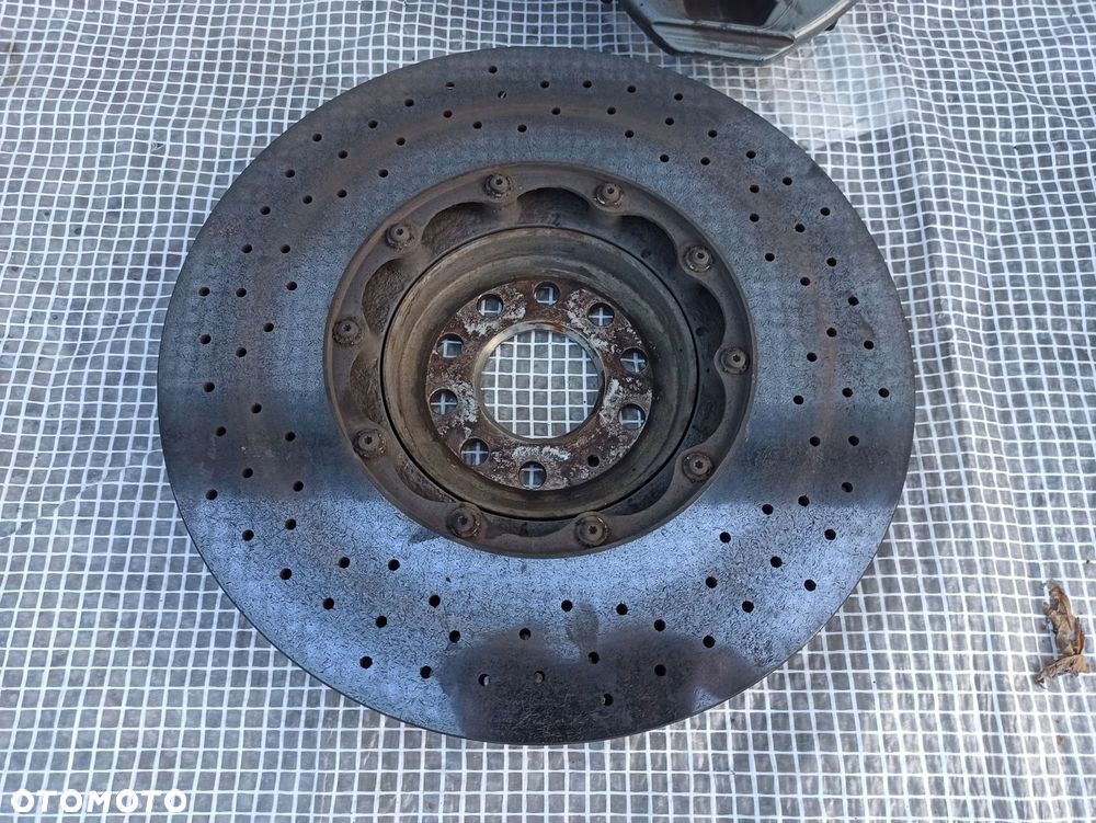 AUDI S3 S4 S5 Q5 S6 S8 HAMULCE PRZÓD 380 CERAMIKA TARCZE ZACISKI KPL SWAP - 9
