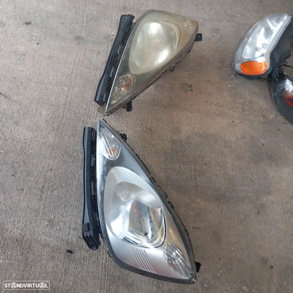 Conjunto farois honda jazz 3 de 2008 a 2011