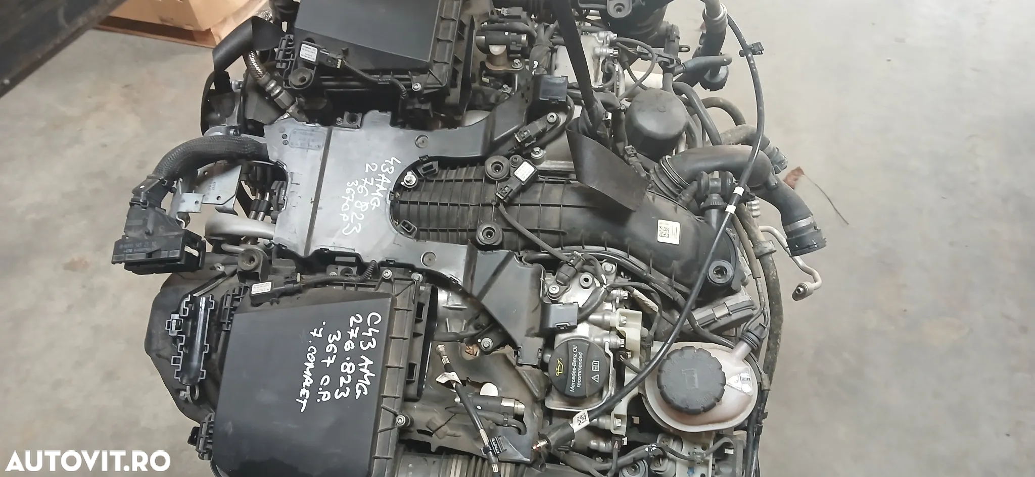 Motor 276823 Mercedes C43 AMG 3.0 v6 367 cp 2017 - 6