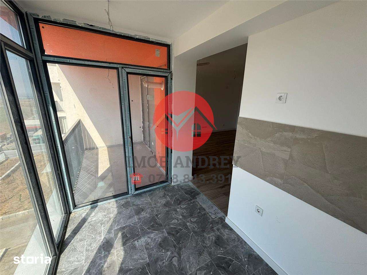 Studio open space, 44 mp, bloc nou, etaj 2, cartier E3 — fotografia 3