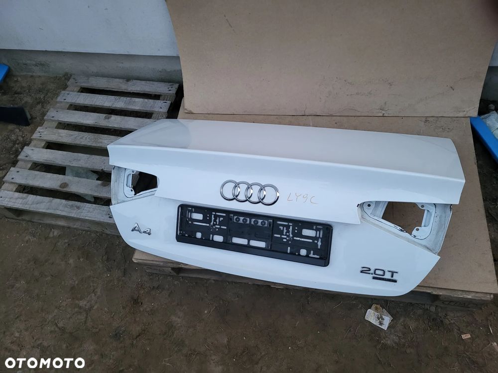 Klapa tył tylna AUDI A4 B8 8K Sedan LIFT 12-15  LY9C - 1