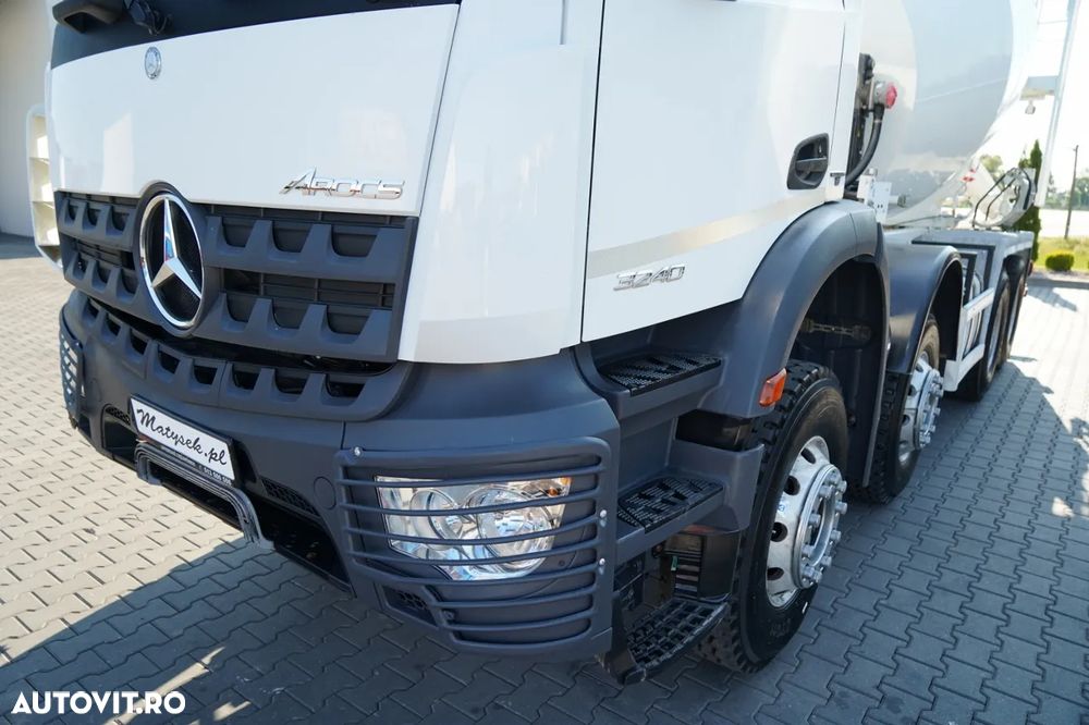Mercedes-Benz AROCS 3240 / GRUSZKA 9 M3 / 8x4 / BETONOMIESZARKA / SCHWING STETTER / AUTOMAT / OPONY 100% / EURO 6 - 11
