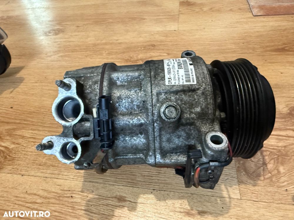 Compresor AC Jaguar / Land Rover OE CPLA‑19D629‑BF (Sanden 8789P) – plug‑and‑play, original clima climatizare - 2