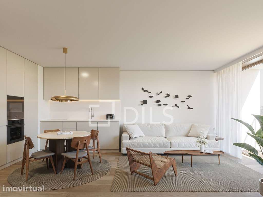 Apartamento T2 com varanda no novo empreendimento no campo Grande - Grande imagem: 4/78