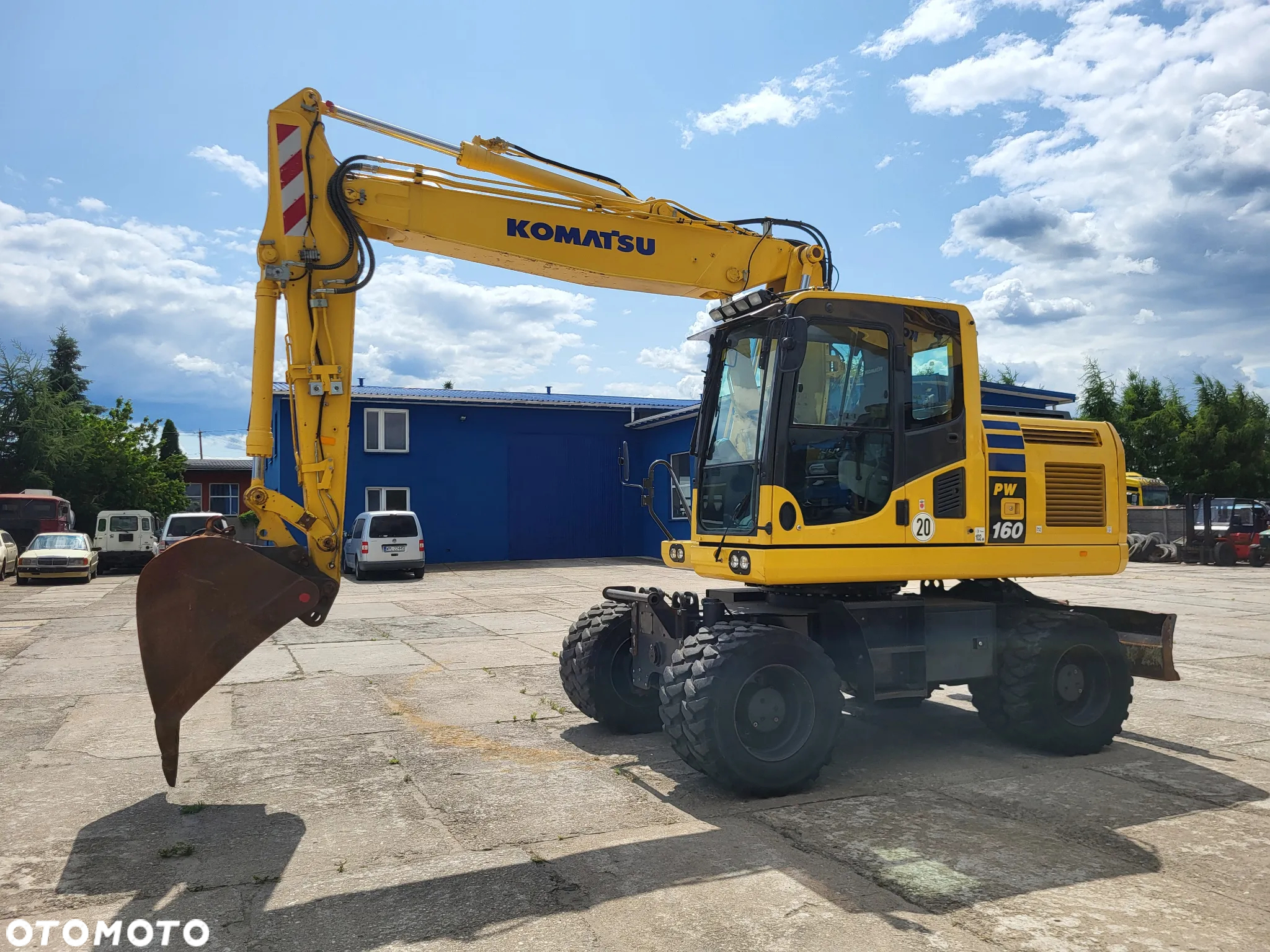 Komatsu PW 160 -10 spr z Niemiec - 8