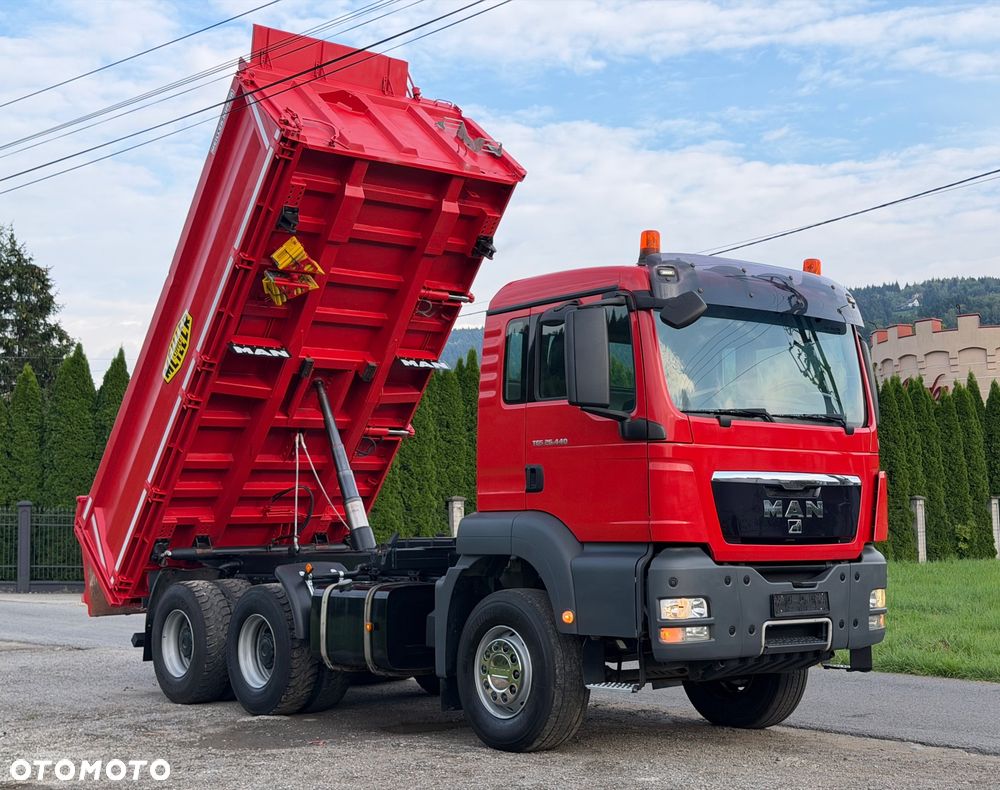 MAN TGS 440 KM 6X4 BORDMATIC Meiller-Kipper Perfekcyjny - 7