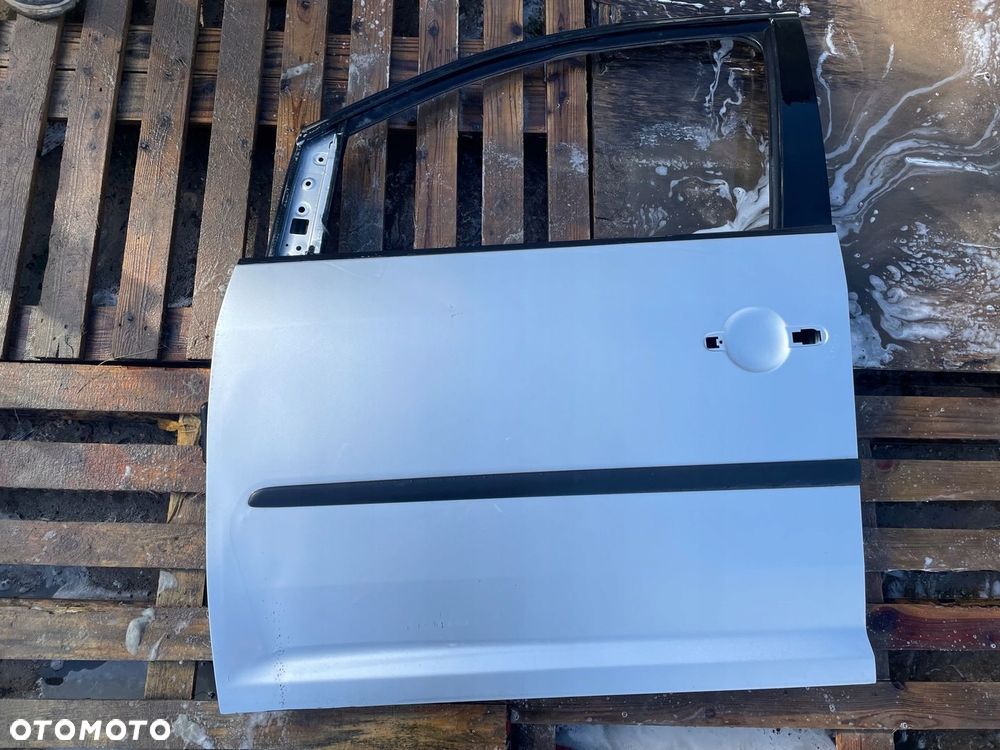 vw touran I drzwi lewe przód przednie kod lakieru - LA7W - 1